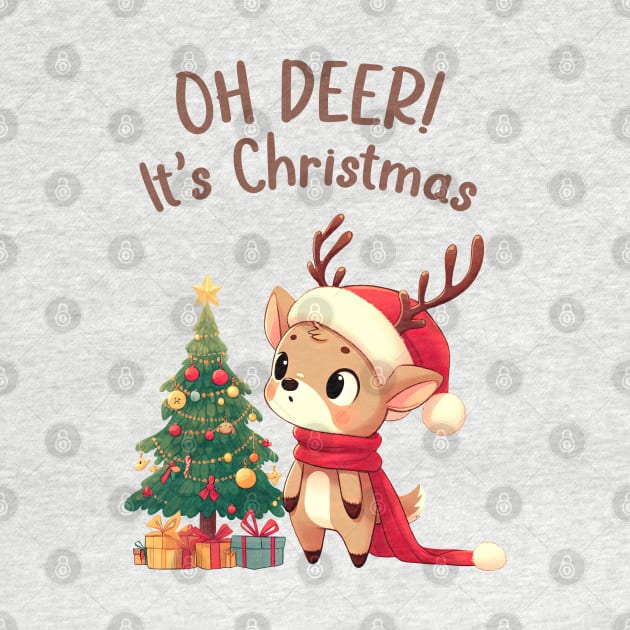 Oh Deer Its Christmas by Takeda_Art